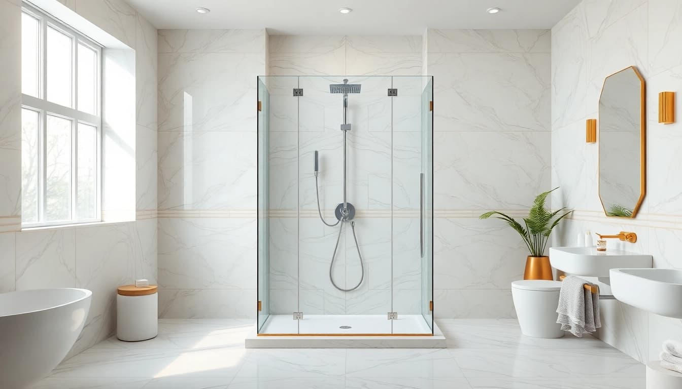 Discover elegant showers uk arranged in a luxurious modern bathroom with exquisite designs.