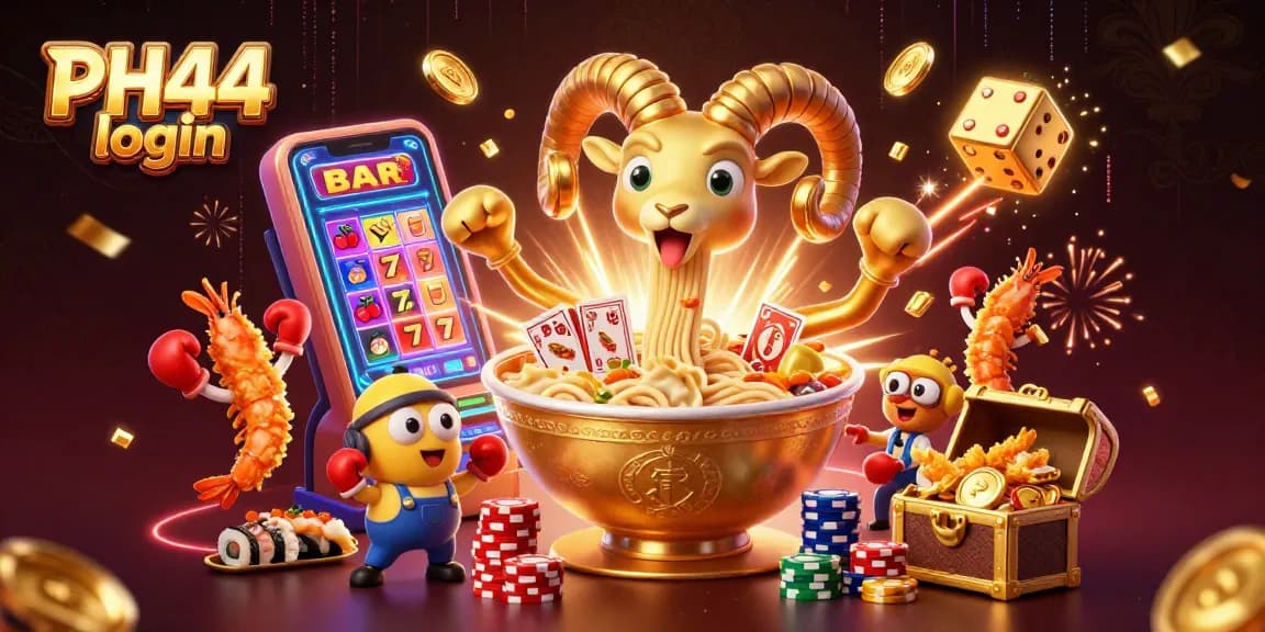 Engage with PH44 login for a thrilling casino experience featuring dynamic characters and vibrant game elements.