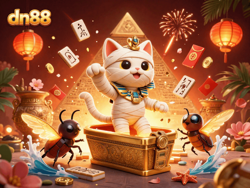 Experience the thrilling world of dn88, featuring exciting casino elements and characters in a dynamic scene.