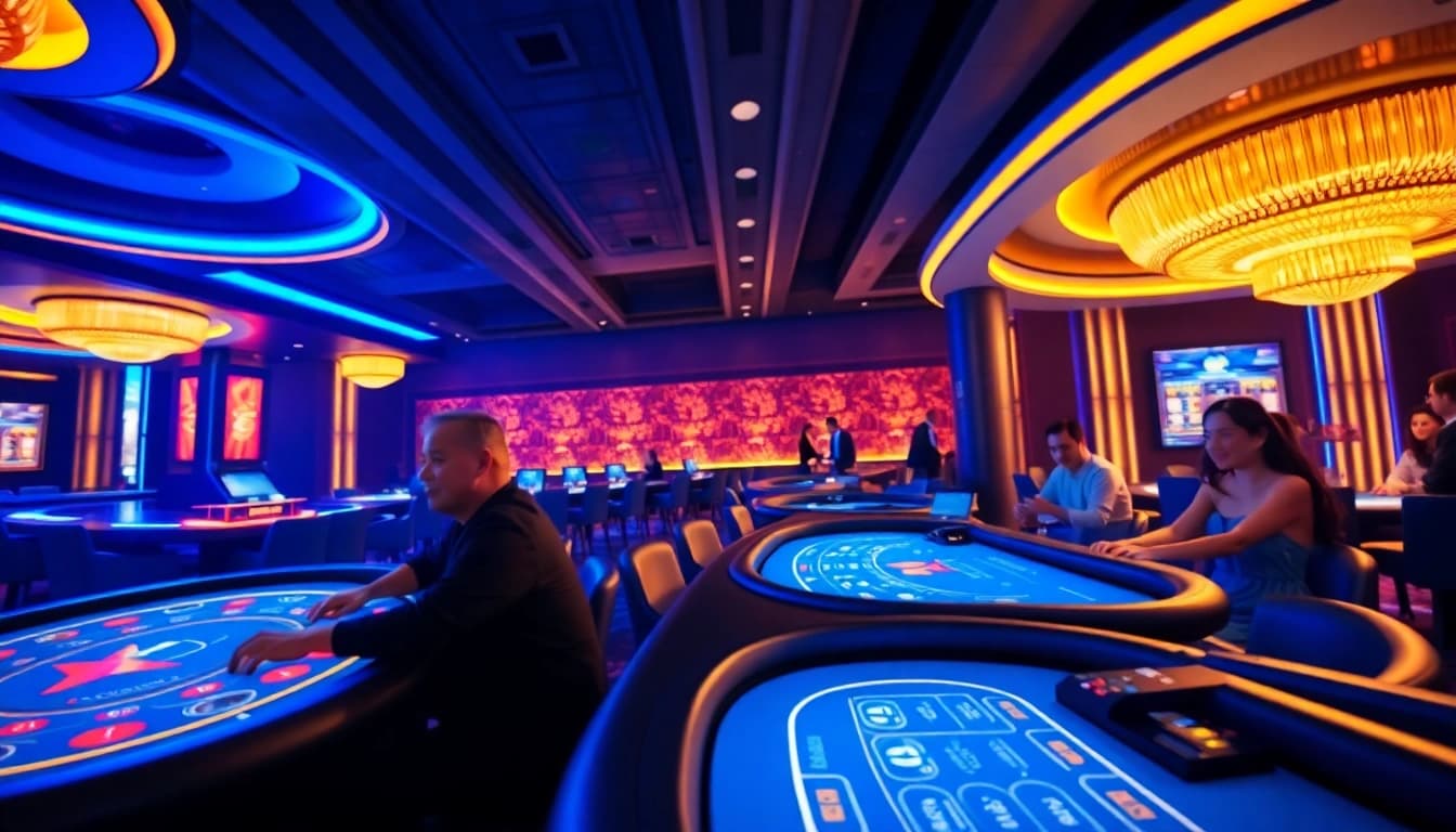 Experience thrilling gameplay at okvipwin.live with vibrant casino action and engaging players.