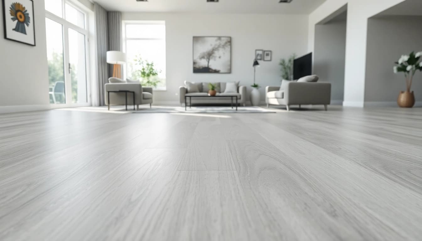Install waterproof lvp flooring to enhance a modern home’s interior style.