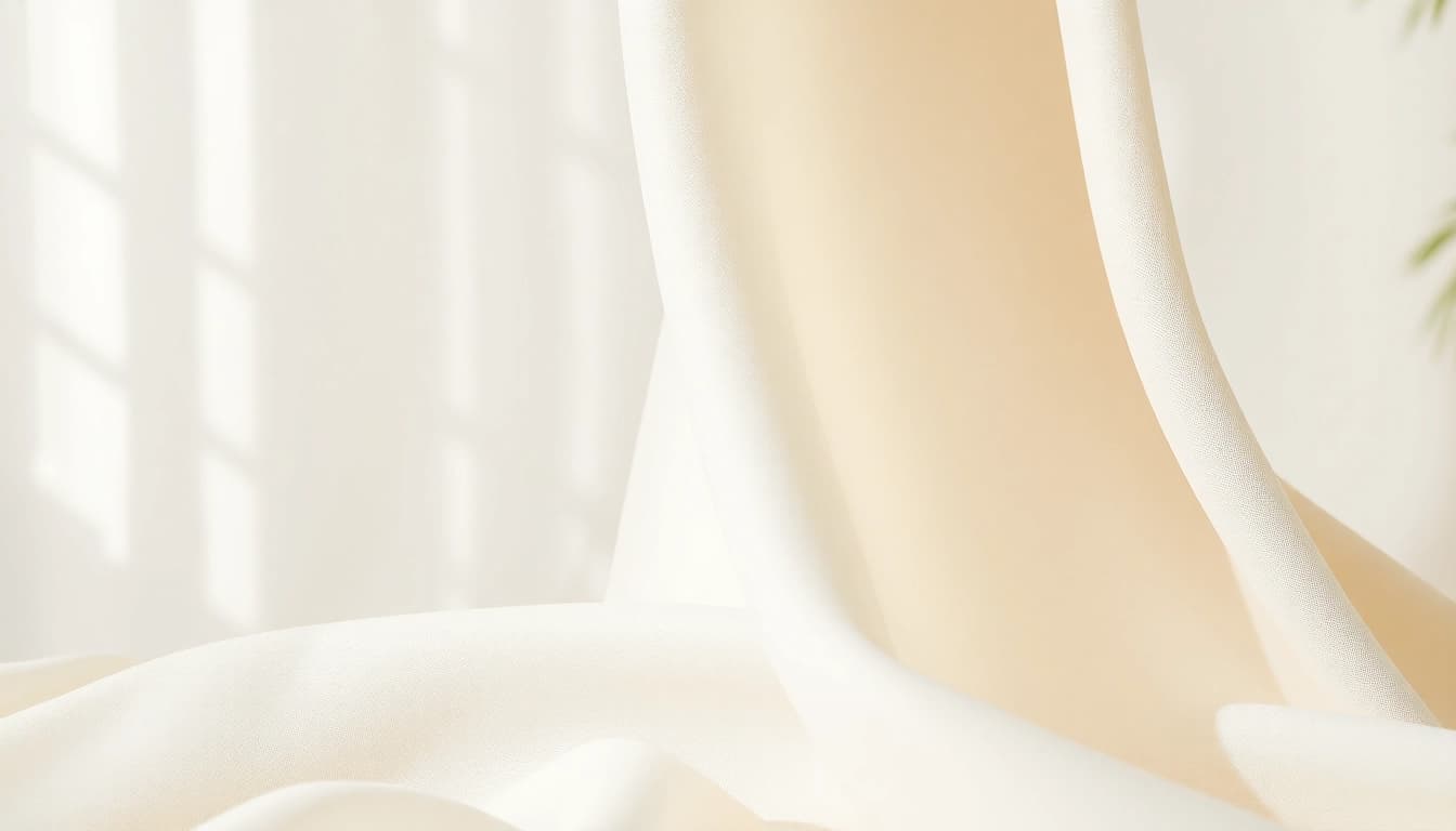 Viscose textiel monster met prachtige textuur en zachte uitstraling.