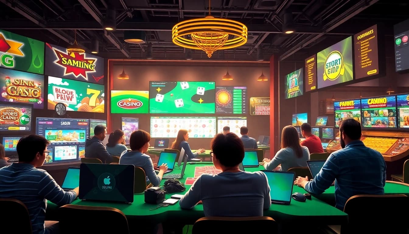 Exciting online gaming experience at 98winwin.live, showcasing diverse games and vibrant player engagement.