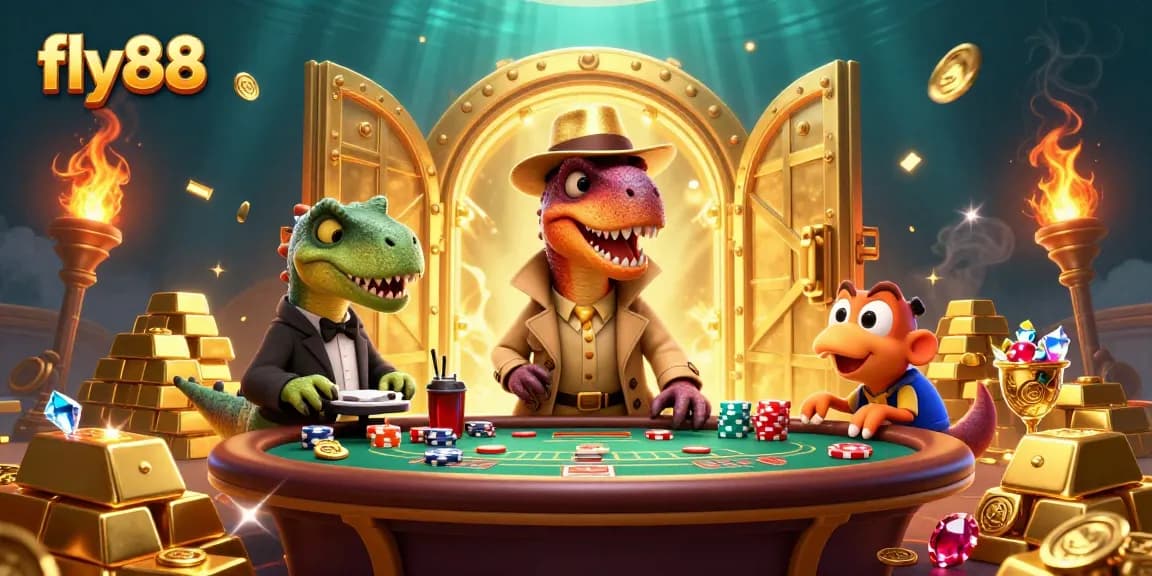 Experience fly88 as a velociraptor card counter blends excitement with rich casino atmosphere.