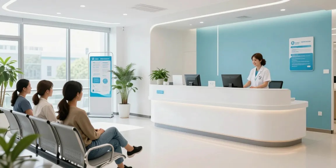 SC88: Trusted healthcare provider in modern clinic, patient care