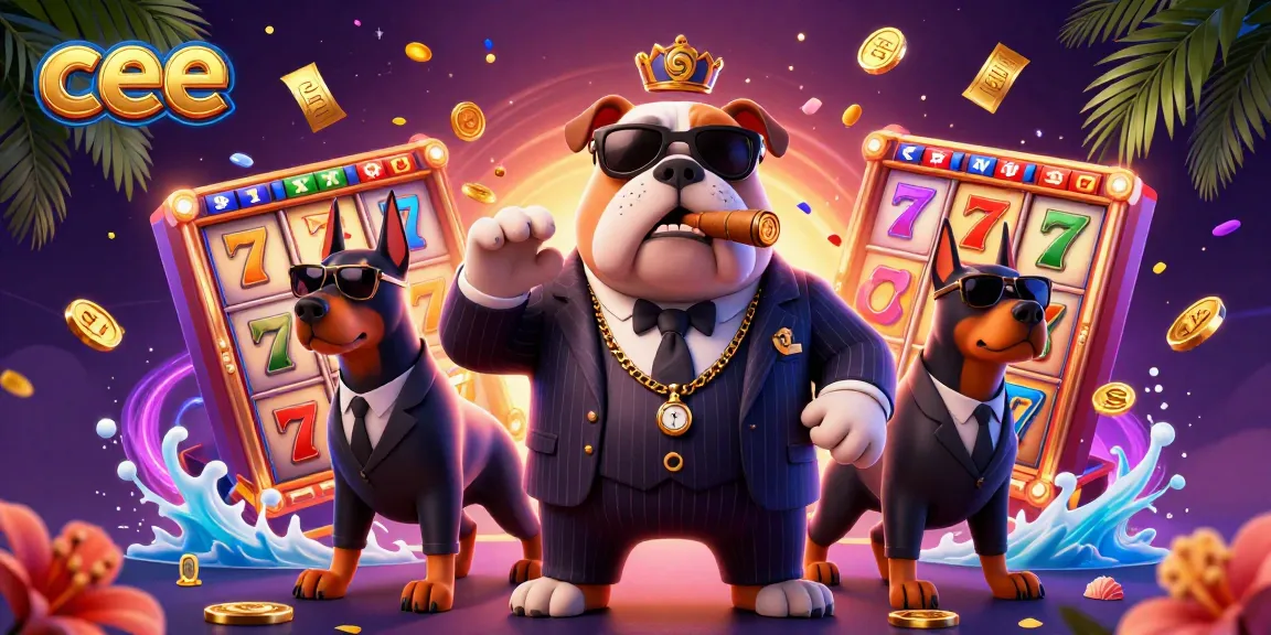 Experience thrilling action at cee's vibrant casino with lottery balls, 3D characters, and golden prizes.