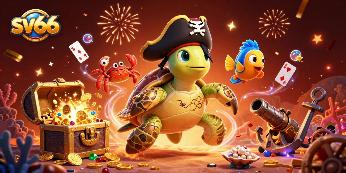 Experience thrilling gameplay at sv66 with a vibrant underwater treasure scene including gameplay elements and characters.