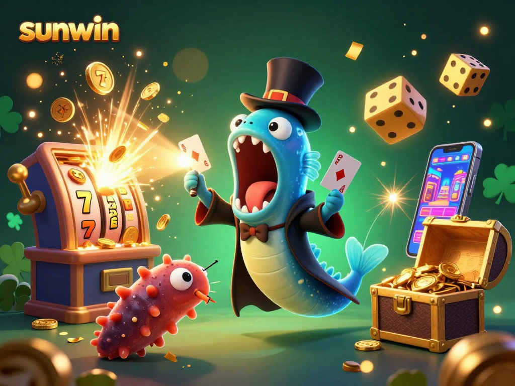 Experience thrilling card tricks with sunwin's immersive casino adventures featuring vibrant characters and jackpot excitement.