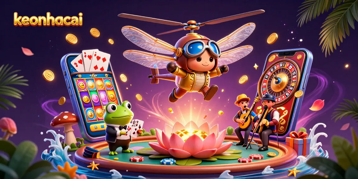 Experience keonhacai with vibrant casino action featuring unique characters and games.