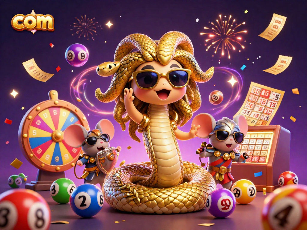 Join the excitement at com with this vibrant casino scene featuring Medusa and a warrior mouse!
