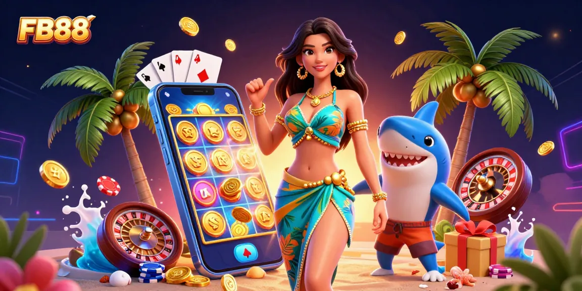Engage with FB88 for the ultimate casino experience featuring vibrant gaming elements.