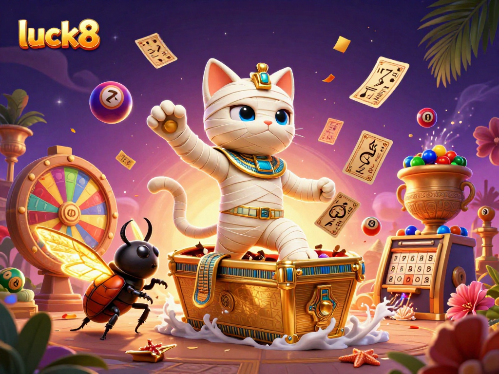 Join luck8 in an immersive Egyptian-themed casino adventure filled with exciting winning opportunities!