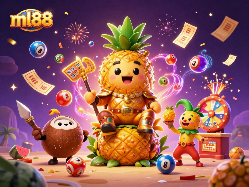 Spin the luck at ml88 with vibrant casino characters and lively gaming elements.