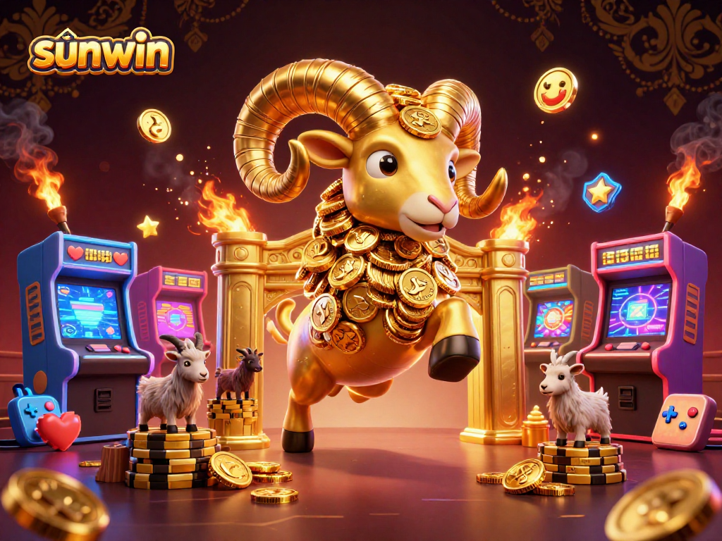 Experience the thrill of sunwin in an action-packed casino scene with vibrant elements.