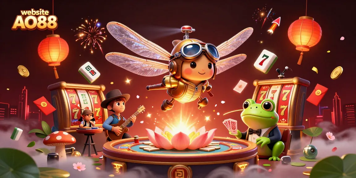Experience thrilling gaming at website AO88 with vibrant jackpots and charismatic characters in action.