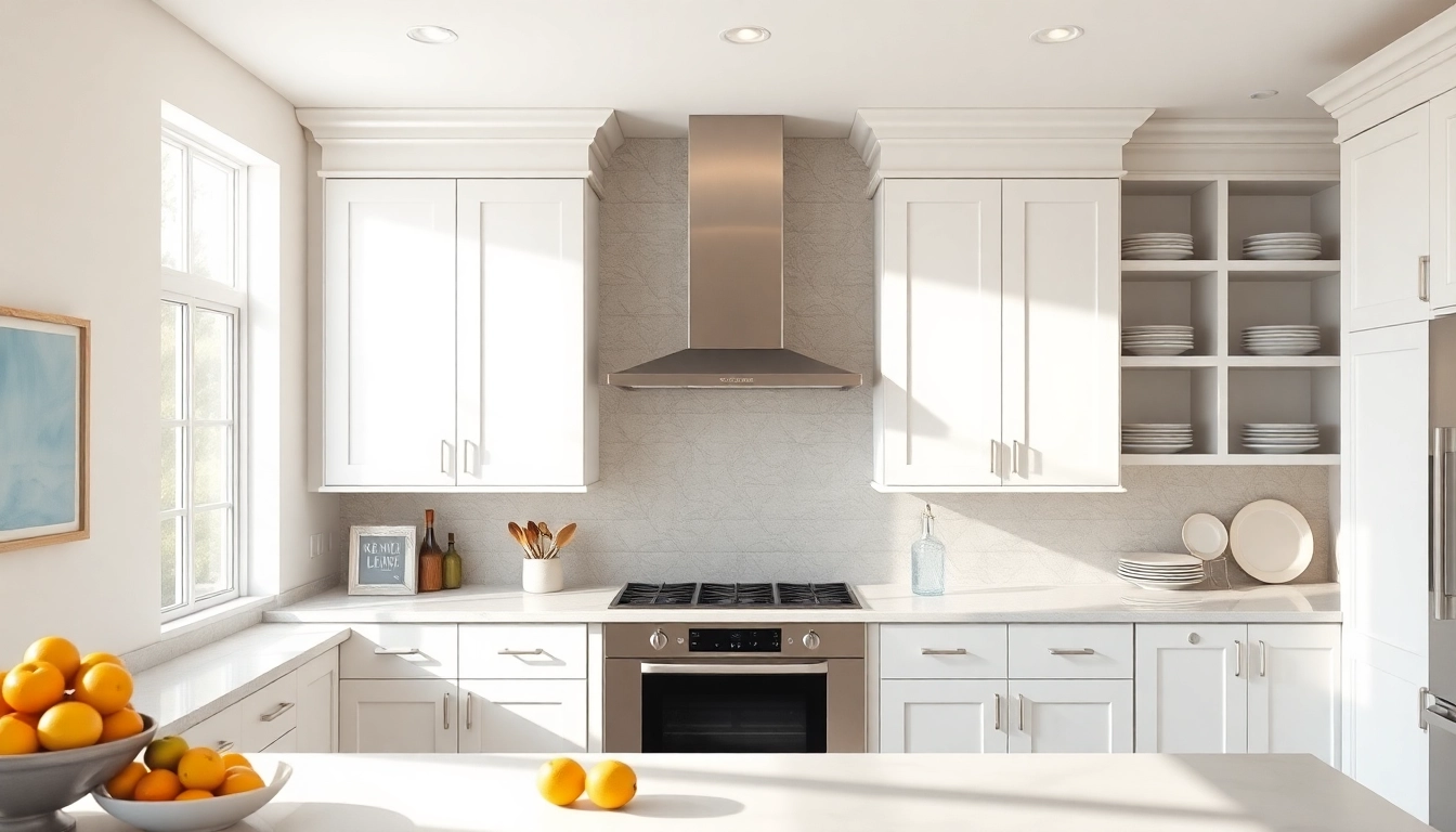 Showcasing cabinet refacing Clearwater FL with modern design elements in a bright kitchen setting.