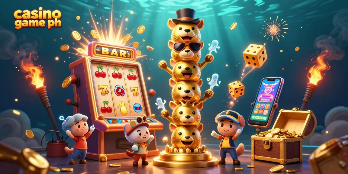 Experience thrilling gameplay with casino game ph in an exciting 3D illustration featuring dynamic characters and game elements.