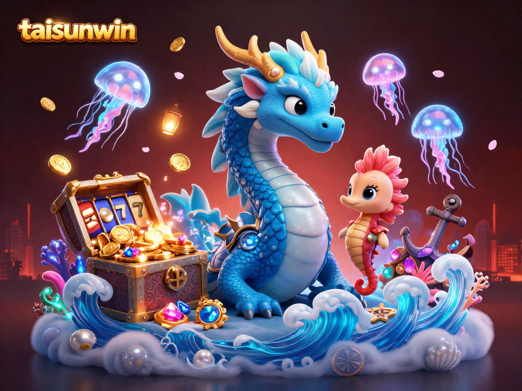 Play exciting games at taisunwin, where the dragon guards treasures and glowing jellyfish surround you.