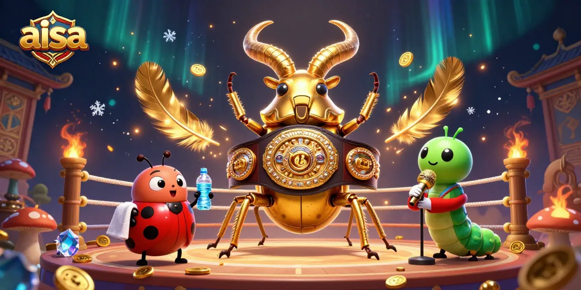 Engage with aisa in this vibrant boxing-themed casino illustration showcasing a dynamic betting arena.