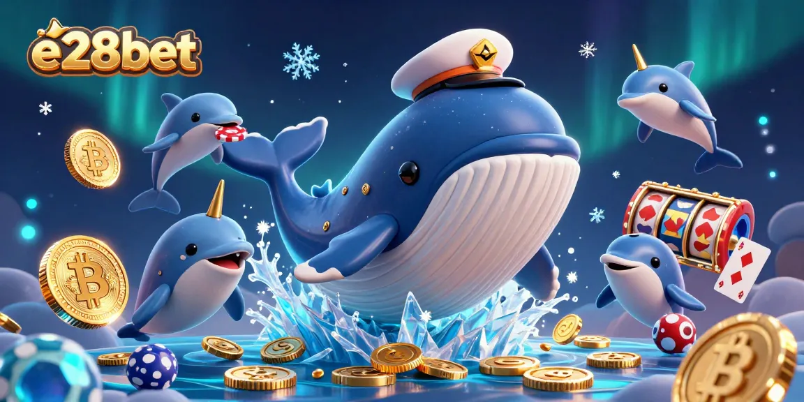 Engage in thrilling gaming experiences with e28bet's vibrant casino world featuring a playful scene.