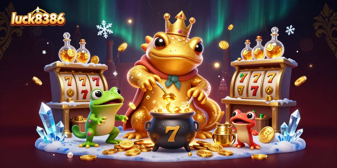 Engage with luck8386 for thrilling online gameplay featuring vibrant 3D casino elements and characters.