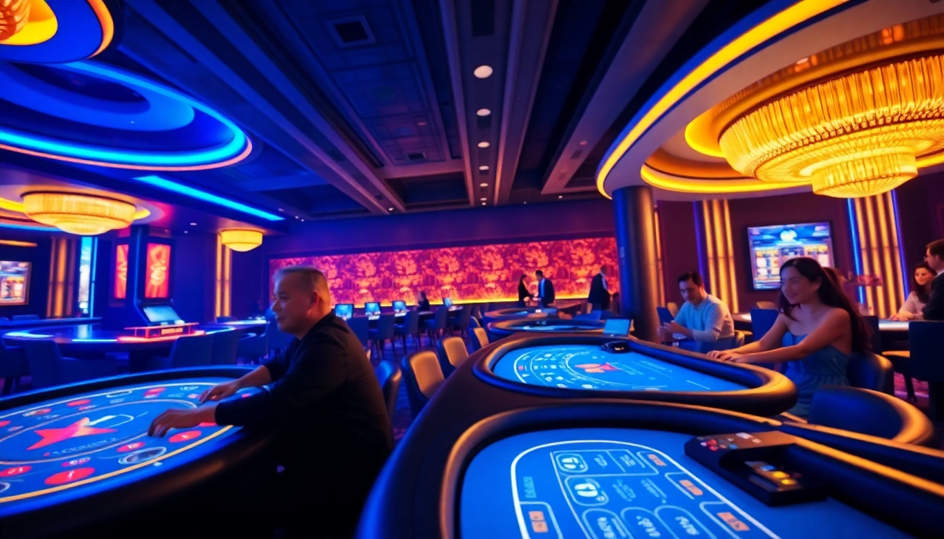 Experience thrilling gameplay at okvipwin.live with vibrant casino action and engaging players.
