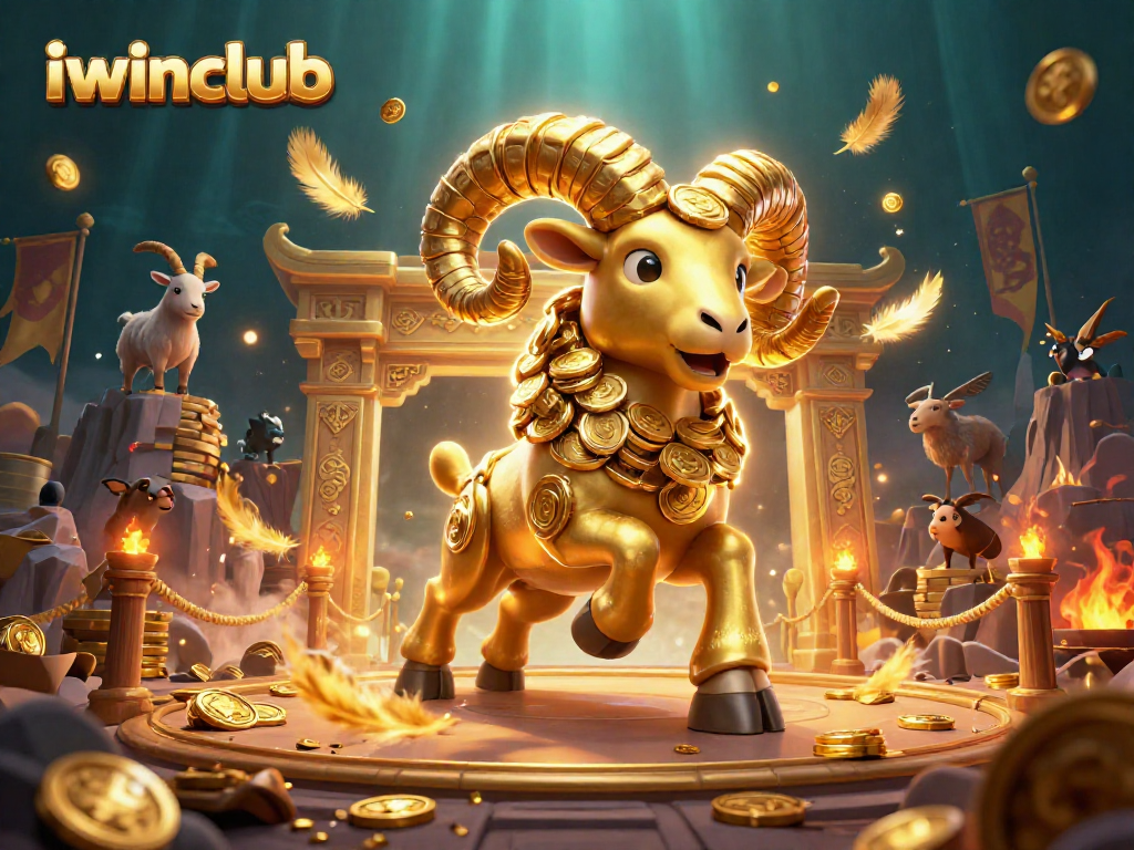 Engage with iwinclub’s thrilling 3D gaming scene featuring dynamic character action and vibrant casino elements.
