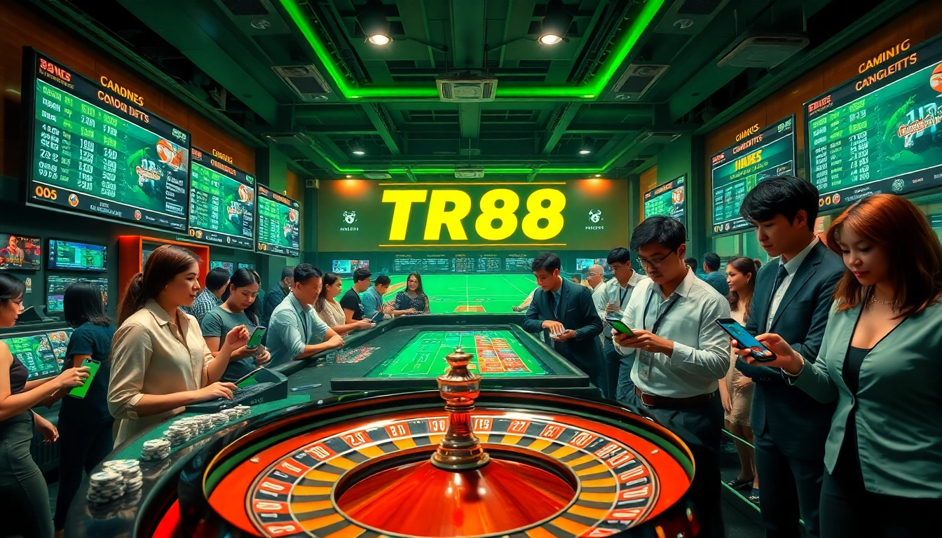 Experience the thrill of thể thao TR88 with vibrant betting action and real-time odds.