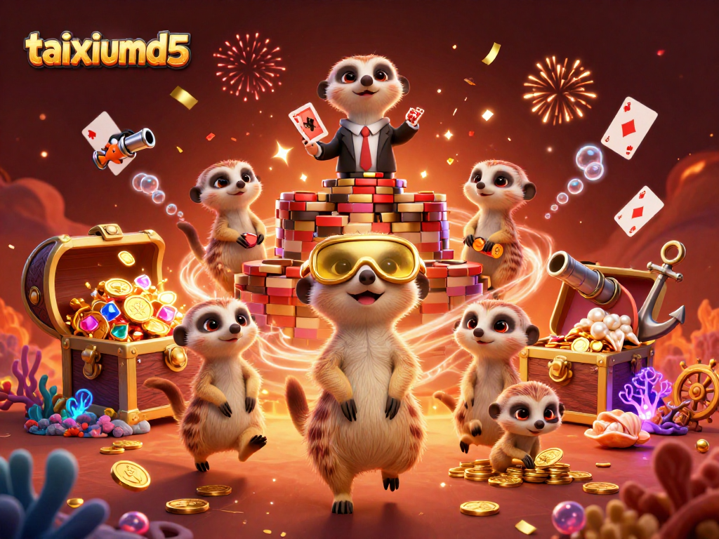 Experience the thrill of taixiumd5 in a colorful meerkat casino adventure!