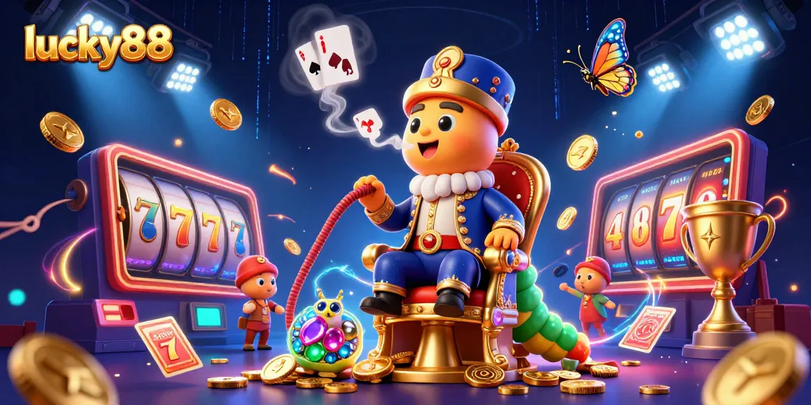 Experience immersive gameplay at lucky88 with engaging slot machines and vibrant gaming elements.