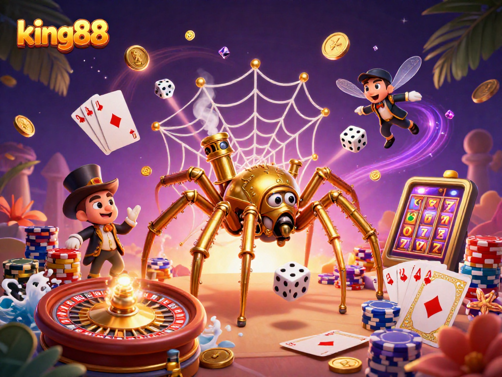 Experience the thrilling king88 casino world with intricate designs and vibrant dynamics of luck.