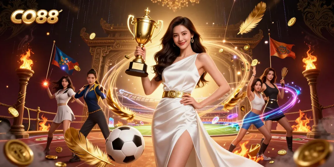 Engage in thrilling adventures at CO88 Casino with victorious themes and exciting betting elements.