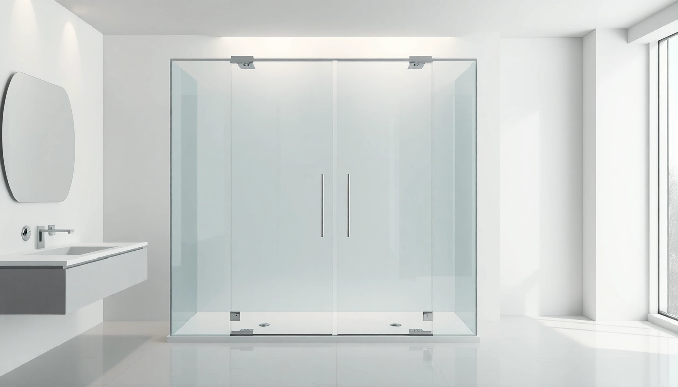 Elevate your bathroom with stylish glass shower doors that enhance modern elegance.