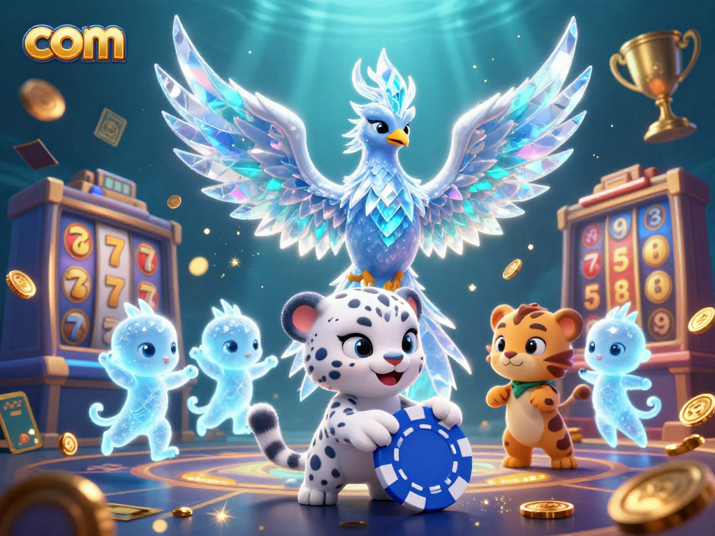 Play slots and jackpots at LuckyWin com with vibrant casino characters and dynamic action.