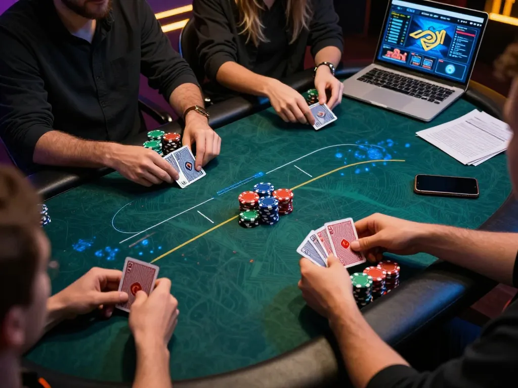 Engage in online poker strategies at https://sshbet.io/ with friends in a comfortable home setting.