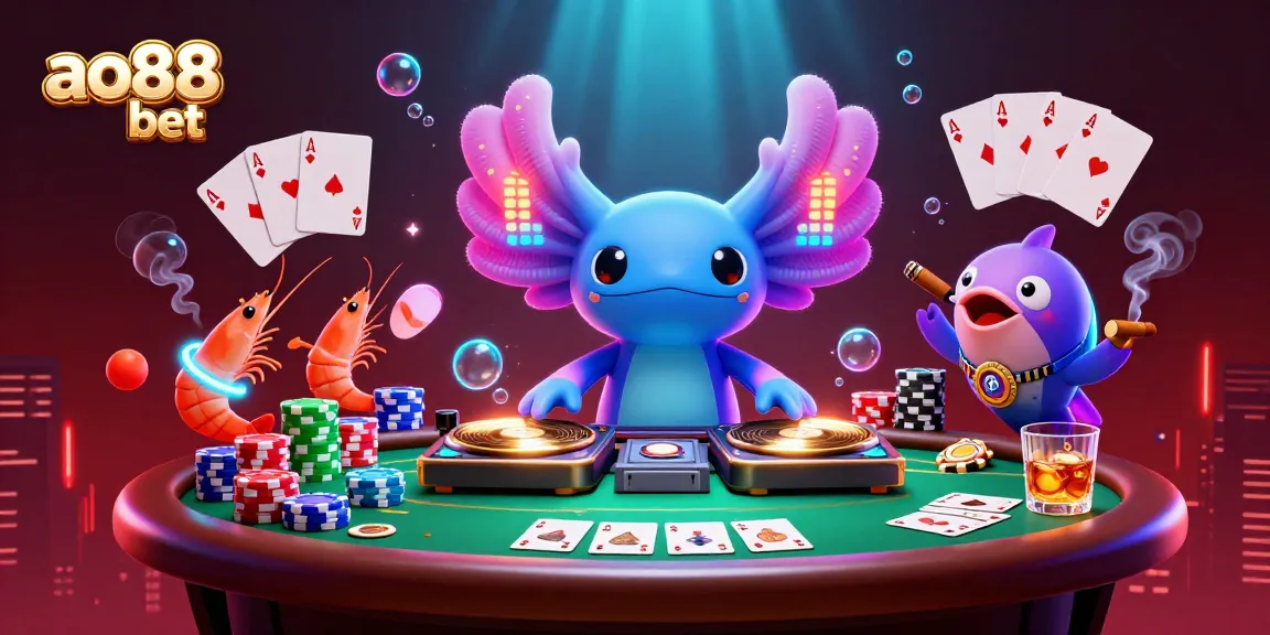 Engage with vibrant ao88 bet casino action featuring lively characters in a spirited atmosphere.