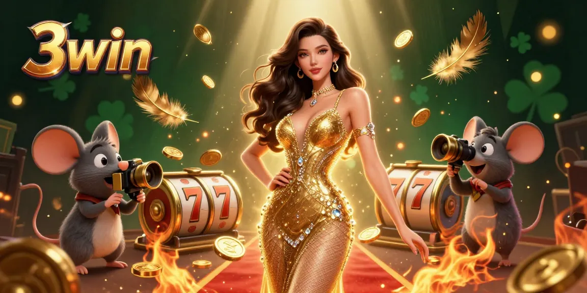 Experience thrilling wins at 3win with a dazzling portrayal of casino excitement.