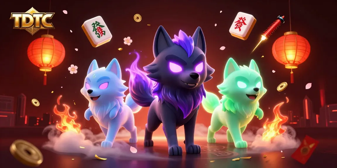 Engage with TDTC casino gaming, featuring a powerful wolf leader and dynamic gambling elements.