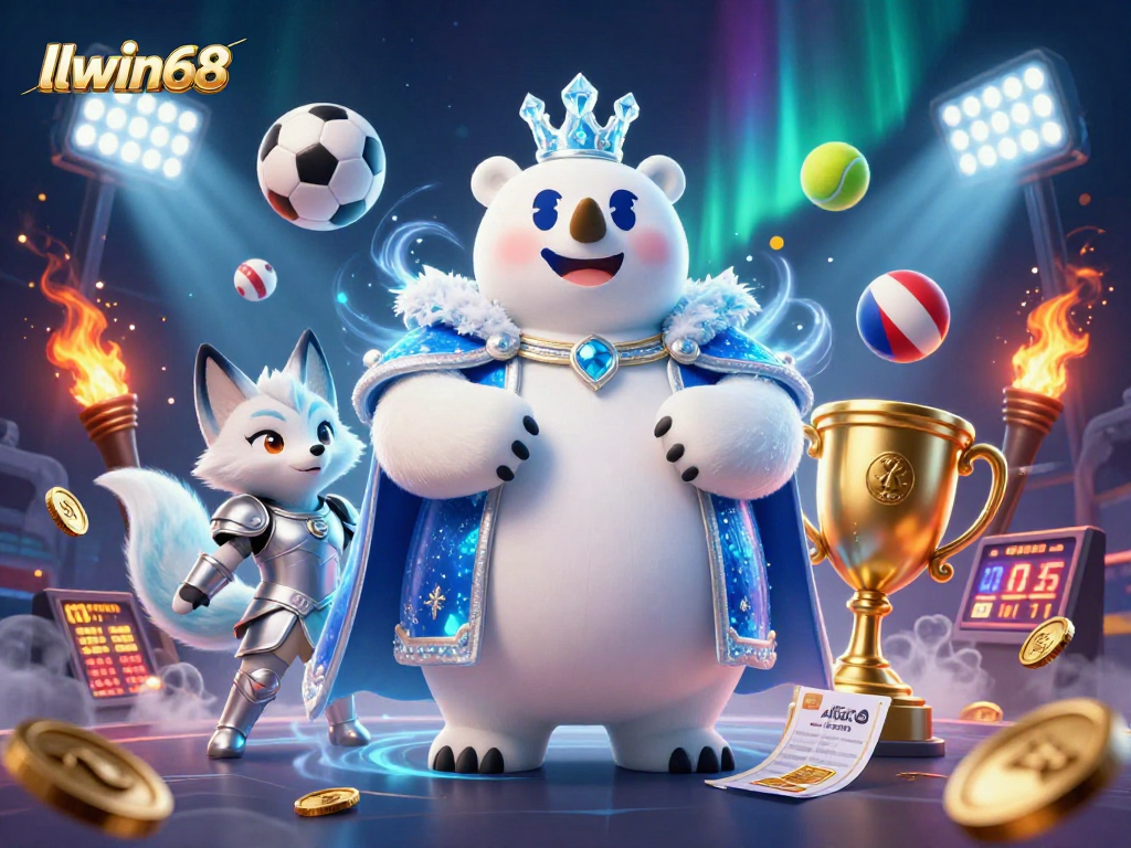 Experience thrilling games at llwin68 with engaging 3D casino characters and dynamic sports elements.