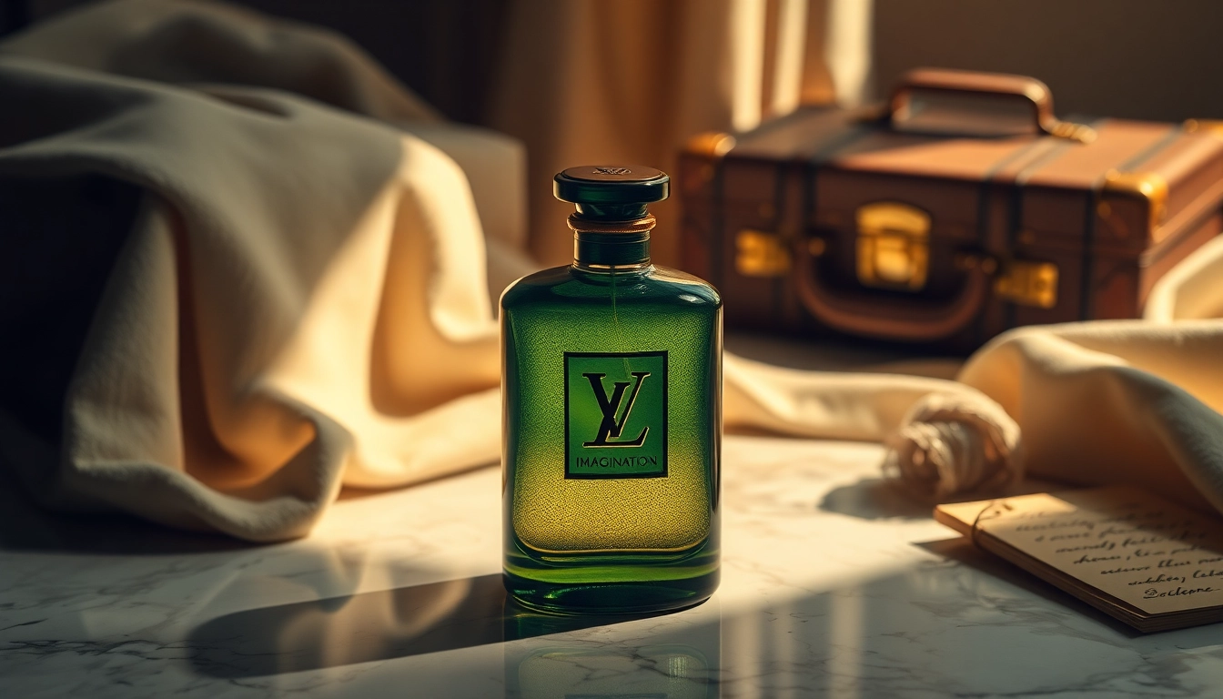 Experience the luxury of LV imagination perfume with its elegant design and sophisticated setting. related image